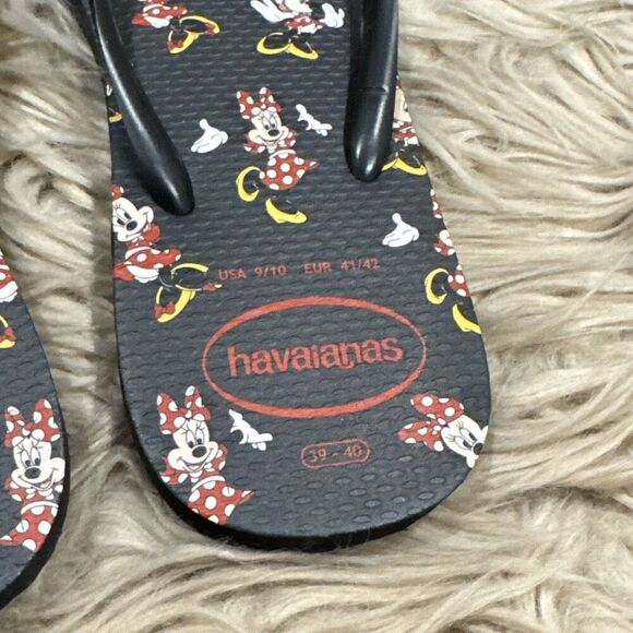 Havaianas Minnie Mouse flip flops size 9/10 - Picture 6 of 6
